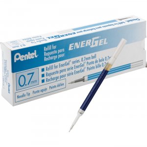 Pentel LRN7CBX EnerGel Retractable .7mm Liquid Pen Refills PENLRN7CBX