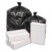 GEN GEN385820 Waste Can Liners, 60 gal, 1.6 mil, 38" x 58", Black, 100/Carton