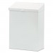 HOSPECO HOSND1W Feminine Hygiene Waste Receptacle, Metal, White