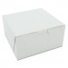 SCT SCH0905 Non-Window Bakery Boxes, 6 x 6 x 3, White, 250/Carton