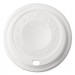 Dart DCC12EL Cappuccino Dome Sipper Lids, 12 oz, White