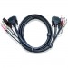 Aten 2L7D05UD USB DVI-D Dual Link KVM Cable 2L-7D05UD