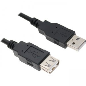 Axiom USB2AAMF03-AX USB 2.0 Type-A to Type-A Extension Cable M/F 3ft