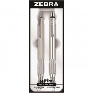 Zebra Pen 10519 M/F-701 Pen and Pencil Set ZEB10519