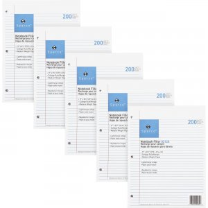 Sparco 82110BD Notebook Filler Paper - Letter SPR82110BD