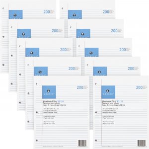 Sparco 82120BD Notebook Filler Paper - Letter SPR82120BD