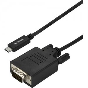 StarTech.com CDP2VGA3MBNL 3 m (10 ft.) USB-C to VGA Cable - 1920 x 1200 - Black