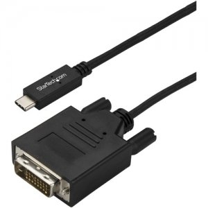 StarTech.com CDP2DVI3MBNL 3 m (10 ft.) USB-C to DVI Cable - 1920 x 1200 - Black