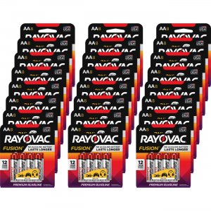 Rayovac 8158TFUSKCT Fusion Advanced Alkaline AA Batteries RAY8158TFUSKCT