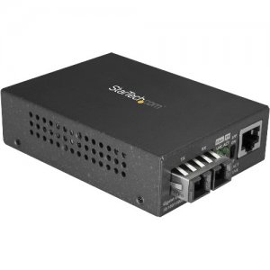 StarTech.com MCMGBSCMM055 Gigabit Ethernet to SC Fiber Media Converter - 1000Base-SX - Multimode 550 m