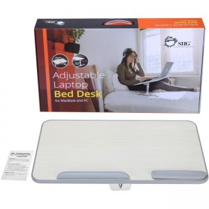 SIIG CE-MT2J12-S1 Adjustable Laptop Bed Desk for MacBook and PC