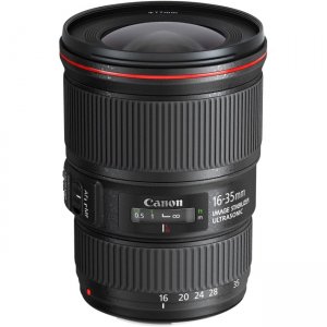 Canon 9518B002 EF 16-35mm f/4L IS USM Ultra-Wide Zoom