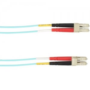 Black Box FOCMR10-001M-LCLC-AQ Fiber Optic Network Cable