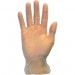 Safety Zone GVP9-LG-HH Powder Free Clear Vinyl Gloves SZNGVP9LGHH