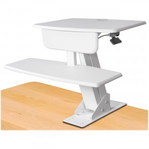 Kantek STS800W Desk-mounted Sit-to-Stand Workstation KTKSTS800W