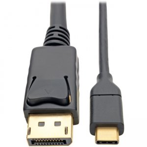 Tripp Lite U444-006-DP USB-C to DisplayPort Cable, 4K @ 60Hz, Thunderbolt 3, 6 ft