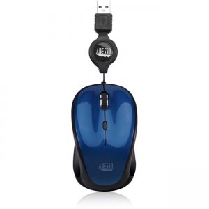 Adesso IMOUSE S8L iMouse - USB Illuminated Retractable Mini Mouse