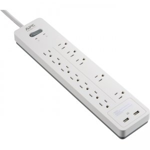 APC by Schneider Electric PH12U2W SurgeArrest Home/Office 12-Outlet Surge Suppressor/Protector