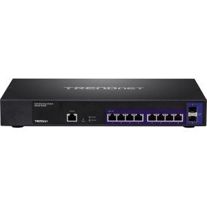 TRENDnet TEG-30102WS 10-Port 2.5GBASE-T Web Smart+ Switch with 2 x 10G SFP+ Slots