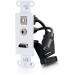 C2G 39873 Decorative HDMI Wall Plate with USB and 3.5mm White