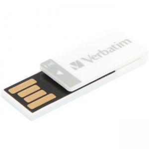 Verbatim 43952 Clip-it USB Drive 16GB White