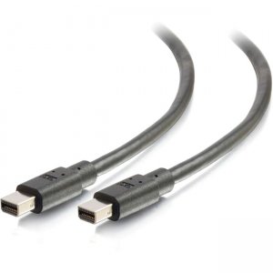 C2G 54416 3ft Mini DisplayPort Cable - 4K - M/M - Black