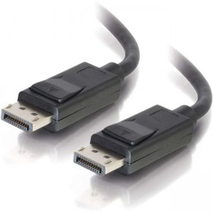 C2G 54424 20ft DisplayPort Cable with Latches - 4K - M/M - Black