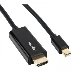Rocstor Y10C197-B1 HDMI/Mini DisplayPort Audio/Video Cable