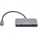 Rocstor Y10A200-A1 Premium 4-Port USB 3.0 Hub - USB-C to 1x USB-C and 3x USB-A