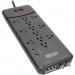 Tripp Lite TLP128TTUSBB Protect It! 12-Outlet Surge Suppressor/Protector