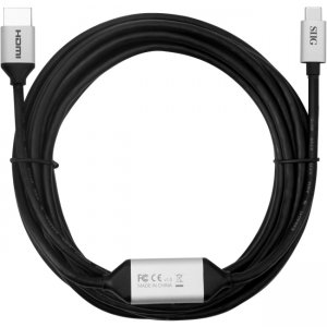 SIIG CB-TC0511-S1 USB-C to HDMI 4K 60Hz Active Cable - 5M