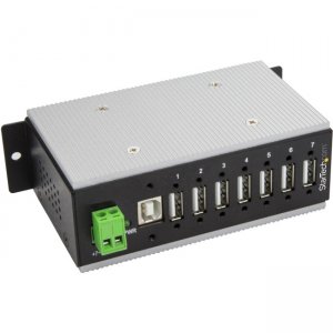StarTech.com HB20A7AME 7-Port Industrial USB Hub - USB 2.0 - 15kV ESD Protection