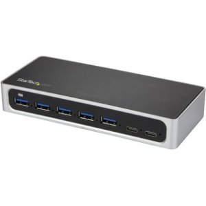 StarTech.com HB30C5A2CSC 7-Port USB-C Hub - USB-C to 5x USB-A and 2x USB-C - USB 3