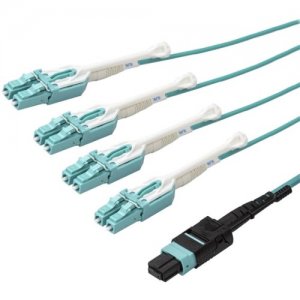 StarTech.com MPO8LCPL1M Fiber Optic Patch Duplex Network Cable