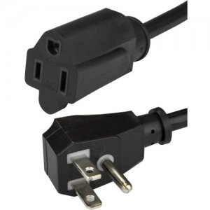 StarTech.com PACF10118IN Power Extension Cord - Flat NEMA 5-15P to NEMA 5-15R - 1.5 ft. (18 in.)