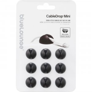 Advantus BLUCDMBL BlueLounge CableDrop Mini Clips AVTBLUCDMBL