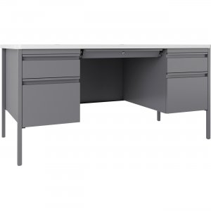 Lorell 66942 Fortress Series Teachers Desk LLR66942