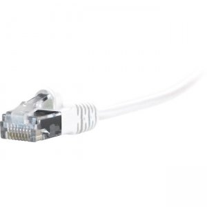 Comprehensive MCAT6-5PROWHT MicroFlex Pro AV/IT CAT6 Snagless Patch Cable White 5ft