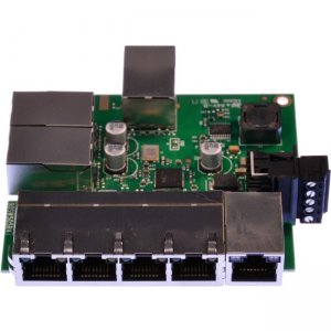 Brainboxes SW-108 Industrial Embeddable 8 Port Ethernet Switch
