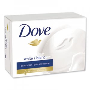 Dove UNI61073EA White Beauty Bar, Light Scent, 2.6 oz