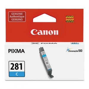 Canon CNM2088C001 2088C001 (CLI-281) ChromaLIfe100+ Ink, 259 Page-Yield, Cyan