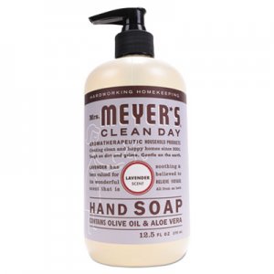 Mrs. Meyer's SJN651311EA Clean Day Liquid Hand Soap, Lavender, 12.5 oz