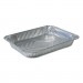 Durable Packaging DPK4300100 Aluminum Steam Table Pans, Half Size, Shallow, 100/Carton