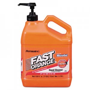 FAST ORANGE ITW25219 Pumice Hand Cleaner, Citrus Scent, 1 gal Dispenser