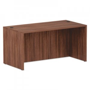 Alera ALEVA216030WA Alera Valencia Series Straight Front Desk Shell, 59.13" x 29.5" x 29.63", Modern Walnut