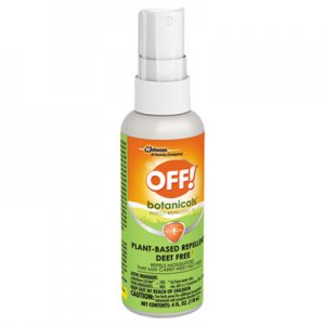 OFF! SJN694971 Botanicals Insect Repellent, 4 oz Bottle, 8/Carton