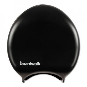 Boardwalk BWK1519 Single Jumbo Toilet Tissue Dispenser, 11 x 12 1/4, Black