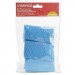 Universal UNV43664 Microfiber Cleaning Cloth, 12 x 12, Blue, 3/Pack