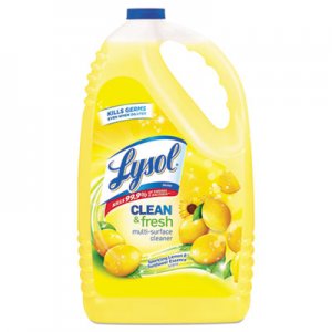 LYSOL Brand RAC77617EA Clean and Fresh Multi-Surface Cleaner, Sparkling Lemon and Sunflower Essence, 144 oz Bottle