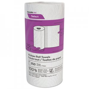 Cascades PRO CSDK250 Select Kitchen Roll Towels, 2-Ply, 8 x 11, 250/Roll, 12/Carton